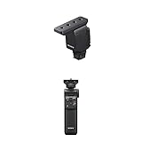 Sony Shotgun Mikrofon ECM-B10 (Kompakt, Kabellos, Batterielos), ECMB10.CE7, Schwarz & Sony GP-VPT2BT…