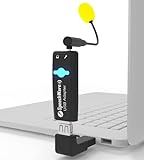 SpeechWare KeyboardMike | Mini Mikrofon USB Professionelle für PC und Mac | Kondensator | Nierencharakteristik…