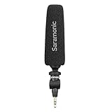 Saramonic SmartMic5 Mini-Shotgun Mikrofon mit 3,5 mm TRS-Ausgang für DSLR, spiegellose und Videokameras,…
