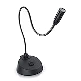 CSL - Desktop PC Mikrofon - Klinkenanschluss Tischmikrofon - Ideal für Sprachaufnahmen – hohe Klangqualität…