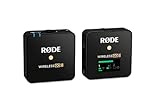 RØDE Wireless GO II Single ultrakompaktes kabelloses Zweikanal-Mikrofonsystem mit einem eingebauten…