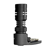Directional TRRS Mikrofon, Saramonic SmartMic+ Kondensator Video Shotgun Mikrofon kompatibel mit iPhone…