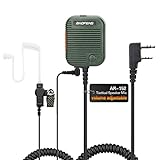 Baofeng Lautsprecher-Mikrofon in Militärqualität, Lautstärkeregelung, mit 3,5-mm-Empfänger/nur Hörhörer,…