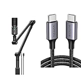 Sennheiser Profile Streaming Set mit USB Mikrofon, Boom Arm und Tasche & UGREEN USB C auf USB C Kabel…