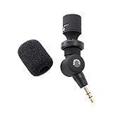 Saramonic SR-XM1 3,5-mm-TRS-Omnidirektionales Mikrofon Plug & Play-Mikrofon kompatibel mit DSLR-Kameras…