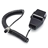 SHAWOROCE 4-Pin CB Mikrofon Mic Microphone PTT Ersatz für Mobile Transceiver Radio Cobra Funkgeräte…