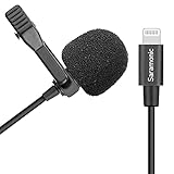 Saramonic Lavalier-Mikrofon mit abnehmbarem Lightning-Anschluss für iOS-Geräte, iPhone X/8/7/7+/SE/6S/6/5S/5,…