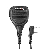 Radioddity RD-203 Wasserdichter Lautsprecher Mikrofon für Radioddity/Baofeng/TYT/Kenwood Funkgerät