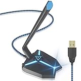 IUKUS USB-Mikrofon für Computer PC Desktop Kondensator USB-Mikrofon mit Stummschalttaste kompatibel…
