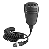 Handlautsprecher Mikrofon MH-31B8 2-Wege-Radio Walkie Talkie Mikrofon verstärkter Kabelfederclip Passend…